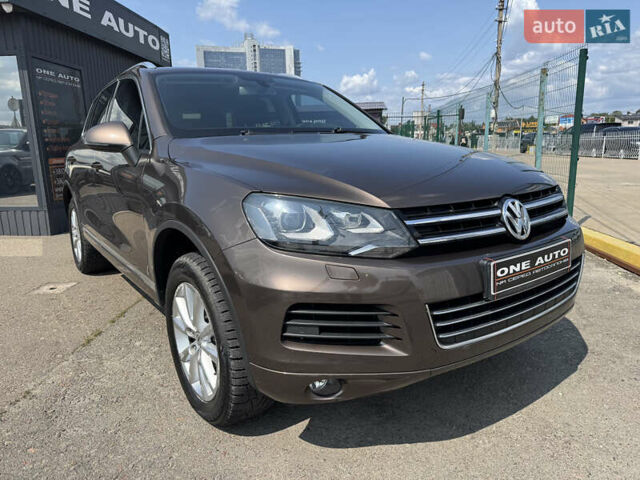 Коричневый Фольксваген Туарег, объемом двигателя 2.97 л и пробегом 214 тыс. км за 17490 $, фото 4 на Automoto.ua