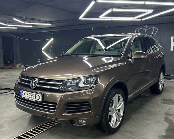 Коричневий Фольксваген Туарег, об'ємом двигуна 2.97 л та пробігом 207 тис. км за 23999 $, фото 1 на Automoto.ua