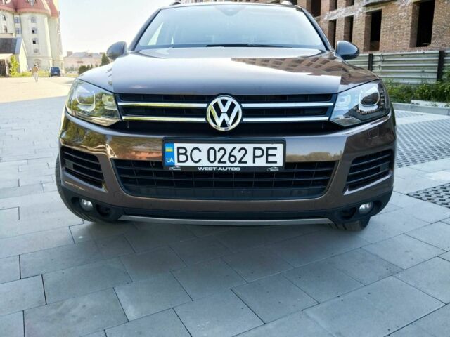 Коричневый Фольксваген Туарег, объемом двигателя 3 л и пробегом 235 тыс. км за 20998 $, фото 4 на Automoto.ua