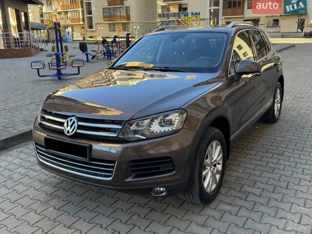 Коричневый Фольксваген Туарег, объемом двигателя 2.97 л и пробегом 208 тыс. км за 19800 $, фото 1 на Automoto.ua
