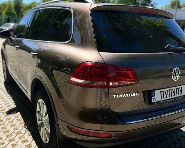 Коричневий Фольксваген Туарег, об'ємом двигуна 2.97 л та пробігом 190 тис. км за 24200 $, фото 11 на Automoto.ua