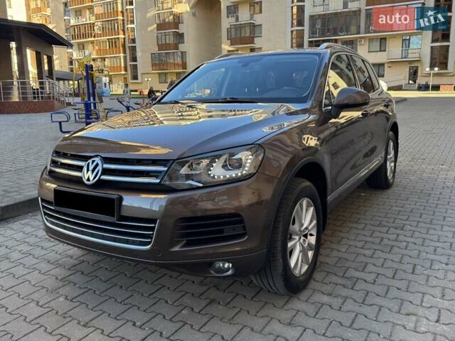 Коричневый Фольксваген Туарег, объемом двигателя 2.97 л и пробегом 208 тыс. км за 19800 $, фото 3 на Automoto.ua