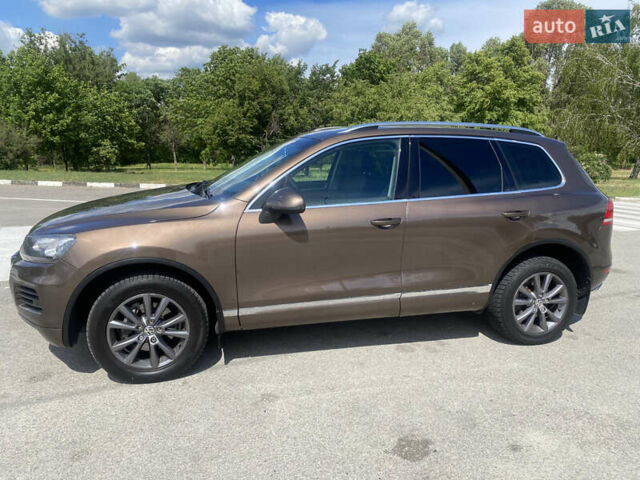 Коричневый Фольксваген Туарег, объемом двигателя 2.97 л и пробегом 265 тыс. км за 13500 $, фото 3 на Automoto.ua