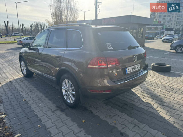 Коричневый Фольксваген Туарег, объемом двигателя 2.97 л и пробегом 273 тыс. км за 20000 $, фото 8 на Automoto.ua