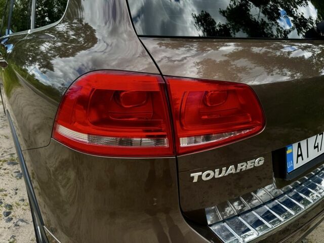 Коричневый Фольксваген Туарег, объемом двигателя 3 л и пробегом 330 тыс. км за 17500 $, фото 12 на Automoto.ua