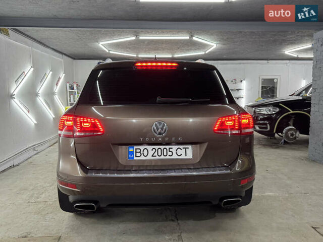 Коричневый Фольксваген Туарег, объемом двигателя 2.97 л и пробегом 300 тыс. км за 21300 $, фото 11 на Automoto.ua