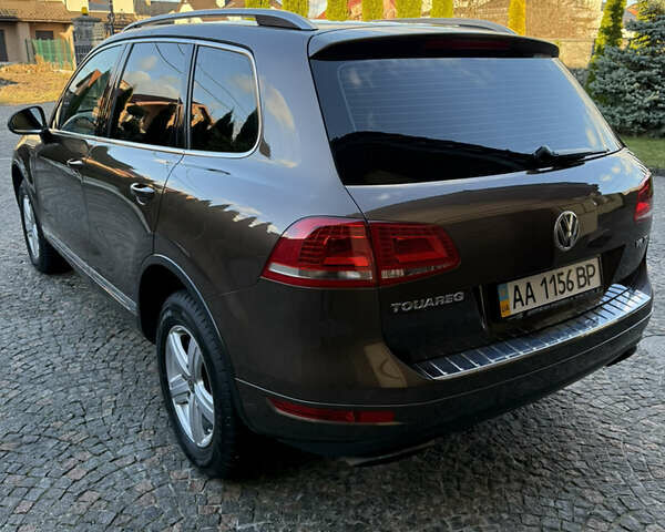 Коричневый Фольксваген Туарег, объемом двигателя 2.97 л и пробегом 228 тыс. км за 25500 $, фото 3 на Automoto.ua