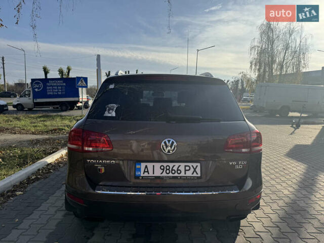 Коричневый Фольксваген Туарег, объемом двигателя 2.97 л и пробегом 273 тыс. км за 20000 $, фото 9 на Automoto.ua