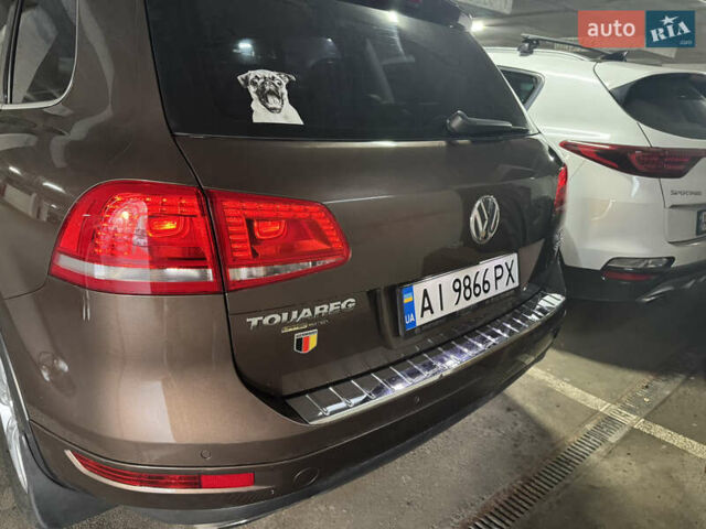 Коричневый Фольксваген Туарег, объемом двигателя 2.97 л и пробегом 273 тыс. км за 20000 $, фото 51 на Automoto.ua