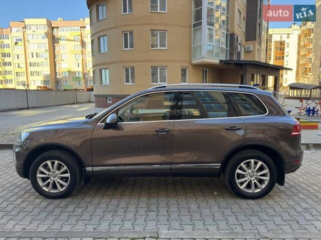 Коричневый Фольксваген Туарег, объемом двигателя 2.97 л и пробегом 208 тыс. км за 19800 $, фото 10 на Automoto.ua