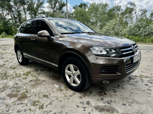 Коричневый Фольксваген Туарег, объемом двигателя 3 л и пробегом 330 тыс. км за 17500 $, фото 13 на Automoto.ua