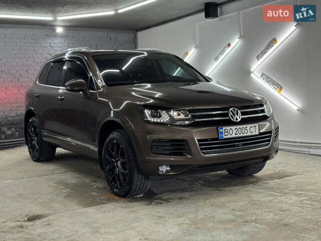 Коричневый Фольксваген Туарег, объемом двигателя 2.97 л и пробегом 300 тыс. км за 21300 $, фото 6 на Automoto.ua