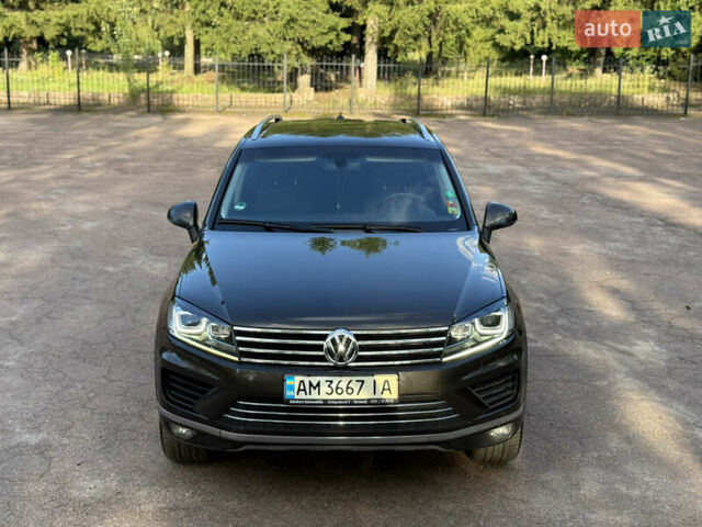 Коричневый Фольксваген Туарег, объемом двигателя 3 л и пробегом 227 тыс. км за 24450 $, фото 10 на Automoto.ua