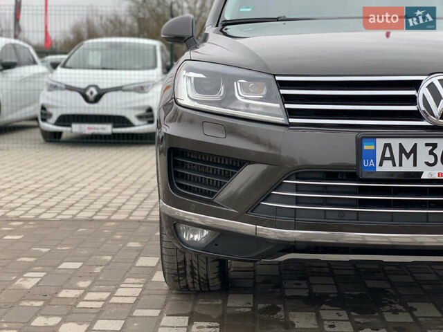 Коричневый Фольксваген Туарег, объемом двигателя 3 л и пробегом 227 тыс. км за 23855 $, фото 8 на Automoto.ua