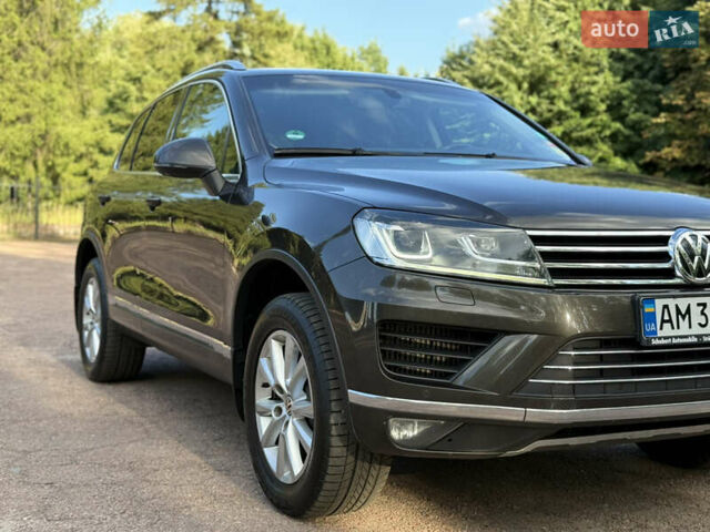 Коричневый Фольксваген Туарег, объемом двигателя 3 л и пробегом 227 тыс. км за 24450 $, фото 18 на Automoto.ua
