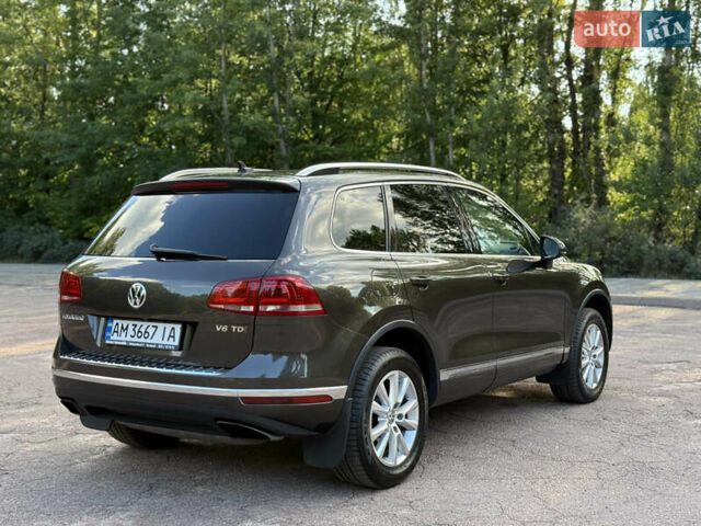Коричневый Фольксваген Туарег, объемом двигателя 3 л и пробегом 227 тыс. км за 24450 $, фото 5 на Automoto.ua