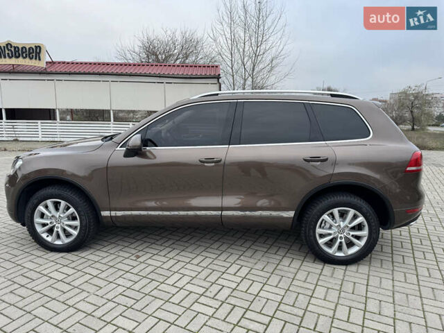 Коричневый Фольксваген Туарег, объемом двигателя 3 л и пробегом 191 тыс. км за 18000 $, фото 11 на Automoto.ua