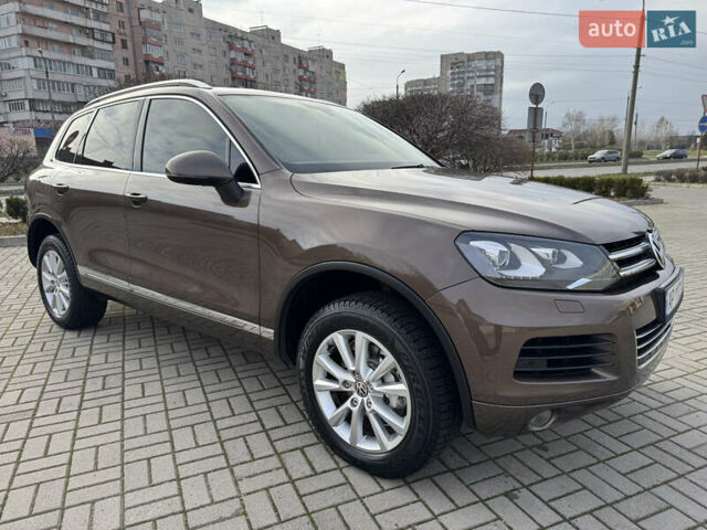 Коричневый Фольксваген Туарег, объемом двигателя 3 л и пробегом 191 тыс. км за 18000 $, фото 7 на Automoto.ua