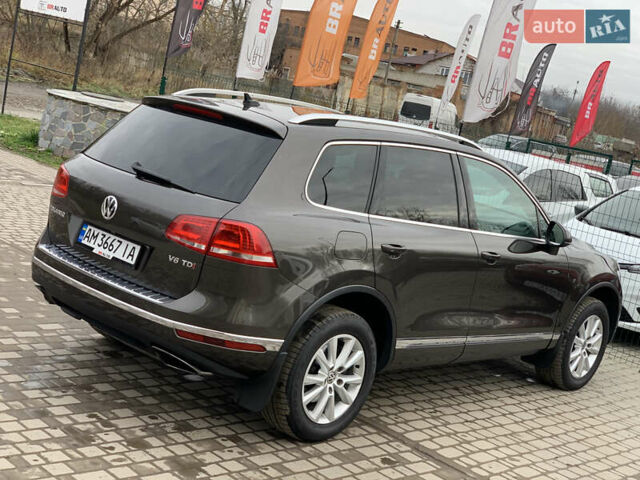 Коричневый Фольксваген Туарег, объемом двигателя 3 л и пробегом 227 тыс. км за 23855 $, фото 16 на Automoto.ua