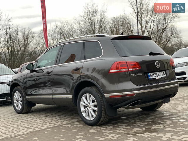 Коричневый Фольксваген Туарег, объемом двигателя 3 л и пробегом 227 тыс. км за 23855 $, фото 18 на Automoto.ua