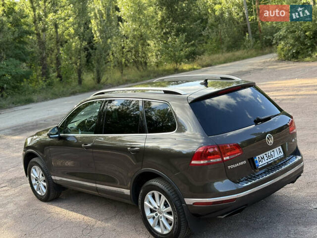 Коричневый Фольксваген Туарег, объемом двигателя 3 л и пробегом 227 тыс. км за 24450 $, фото 13 на Automoto.ua