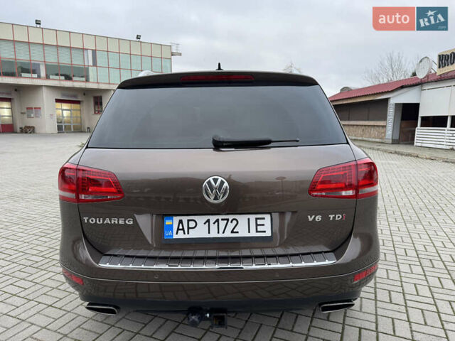 Коричневый Фольксваген Туарег, объемом двигателя 3 л и пробегом 191 тыс. км за 18000 $, фото 14 на Automoto.ua