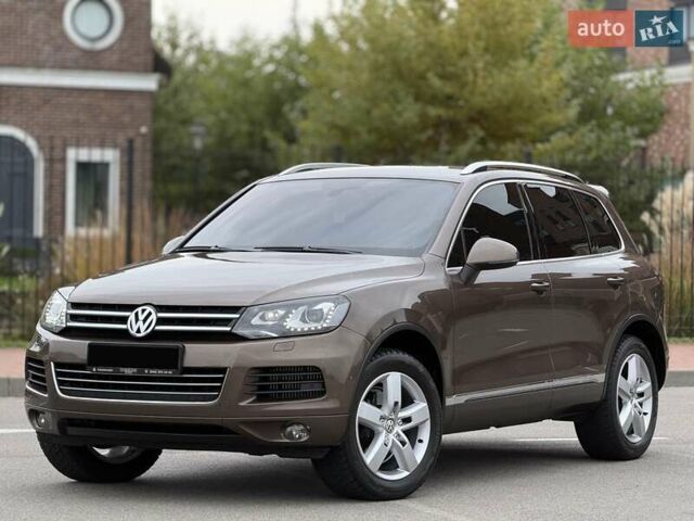 Коричневый Фольксваген Туарег, объемом двигателя 2.97 л и пробегом 144 тыс. км за 28500 $, фото 4 на Automoto.ua