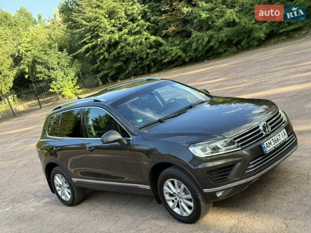 Коричневый Фольксваген Туарег, объемом двигателя 3 л и пробегом 227 тыс. км за 24450 $, фото 17 на Automoto.ua
