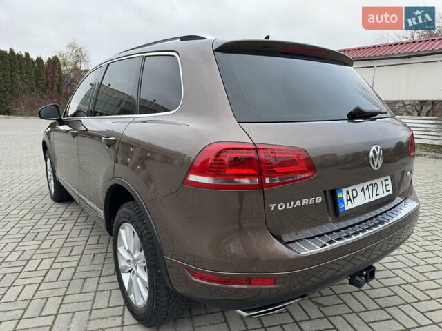 Коричневый Фольксваген Туарег, объемом двигателя 3 л и пробегом 191 тыс. км за 18000 $, фото 13 на Automoto.ua