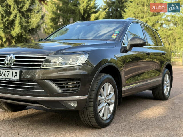 Коричневый Фольксваген Туарег, объемом двигателя 3 л и пробегом 227 тыс. км за 24450 $, фото 19 на Automoto.ua