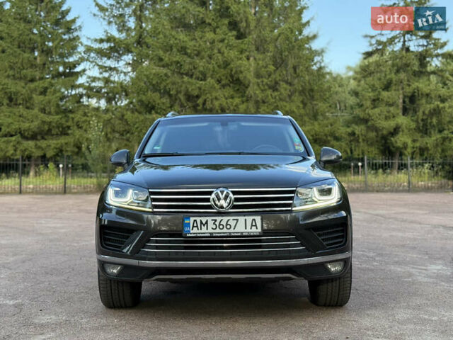 Коричневый Фольксваген Туарег, объемом двигателя 3 л и пробегом 227 тыс. км за 24450 $, фото 9 на Automoto.ua