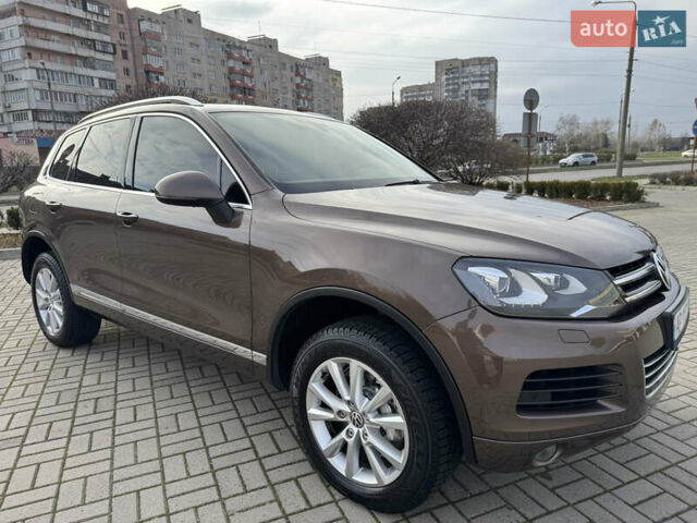 Коричневый Фольксваген Туарег, объемом двигателя 3 л и пробегом 191 тыс. км за 18000 $, фото 8 на Automoto.ua