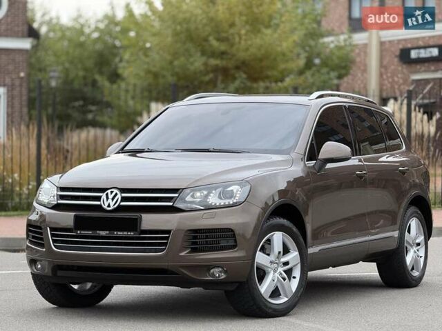 Коричневый Фольксваген Туарег, объемом двигателя 2.97 л и пробегом 144 тыс. км за 28500 $, фото 3 на Automoto.ua
