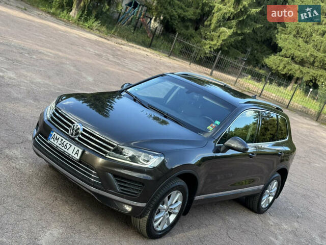 Коричневий Фольксваген Туарег, об'ємом двигуна 3 л та пробігом 227 тис. км за 24499 $, фото 11 на Automoto.ua