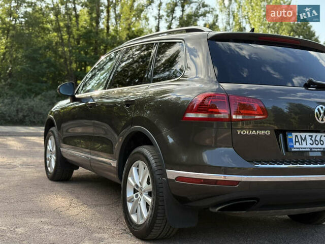 Коричневый Фольксваген Туарег, объемом двигателя 3 л и пробегом 227 тыс. км за 24450 $, фото 20 на Automoto.ua