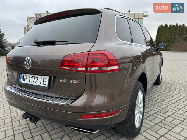 Коричневый Фольксваген Туарег, объемом двигателя 3 л и пробегом 191 тыс. км за 18000 $, фото 16 на Automoto.ua