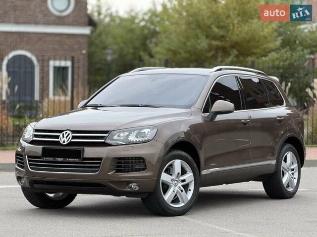 Коричневый Фольксваген Туарег, объемом двигателя 2.97 л и пробегом 144 тыс. км за 28500 $, фото 7 на Automoto.ua