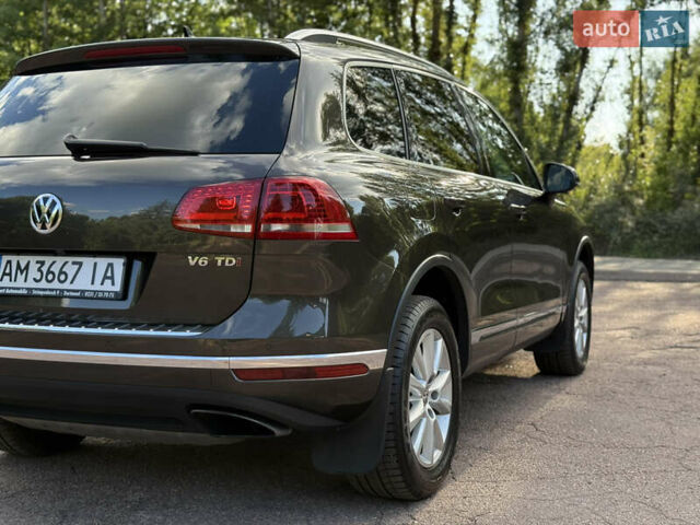 Коричневый Фольксваген Туарег, объемом двигателя 3 л и пробегом 227 тыс. км за 24450 $, фото 21 на Automoto.ua