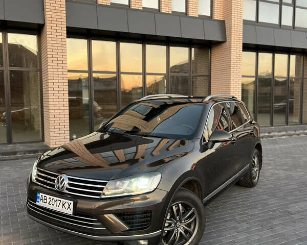Коричневый Фольксваген Туарег, объемом двигателя 3 л и пробегом 277 тыс. км за 24750 $, фото 1 на Automoto.ua