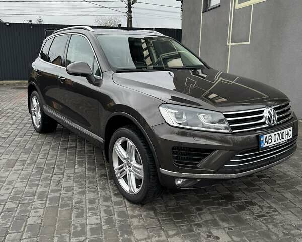 Коричневый Фольксваген Туарег, объемом двигателя 3 л и пробегом 160 тыс. км за 28300 $, фото 7 на Automoto.ua