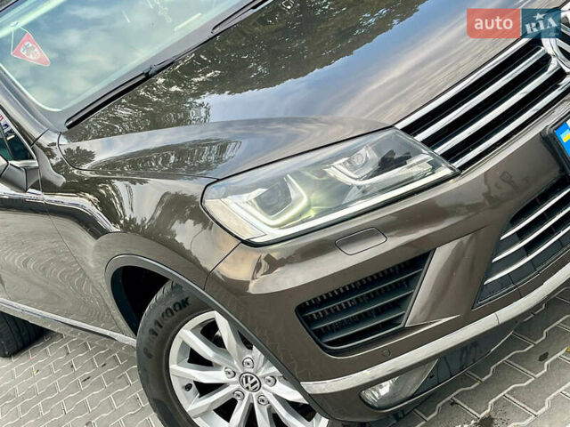 Коричневый Фольксваген Туарег, объемом двигателя 3 л и пробегом 274 тыс. км за 21500 $, фото 7 на Automoto.ua