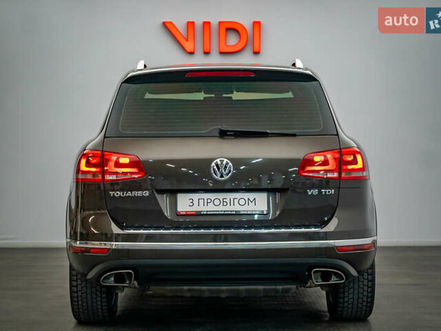Коричневый Фольксваген Туарег, объемом двигателя 3 л и пробегом 100 тыс. км за 22796 $, фото 5 на Automoto.ua