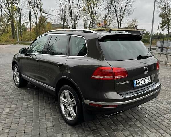 Коричневый Фольксваген Туарег, объемом двигателя 3 л и пробегом 160 тыс. км за 28300 $, фото 4 на Automoto.ua