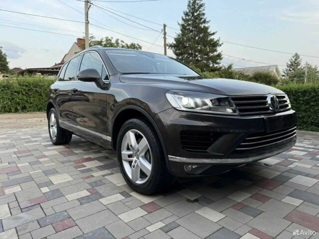 Коричневый Фольксваген Туарег, объемом двигателя 3 л и пробегом 120 тыс. км за 20500 $, фото 4 на Automoto.ua