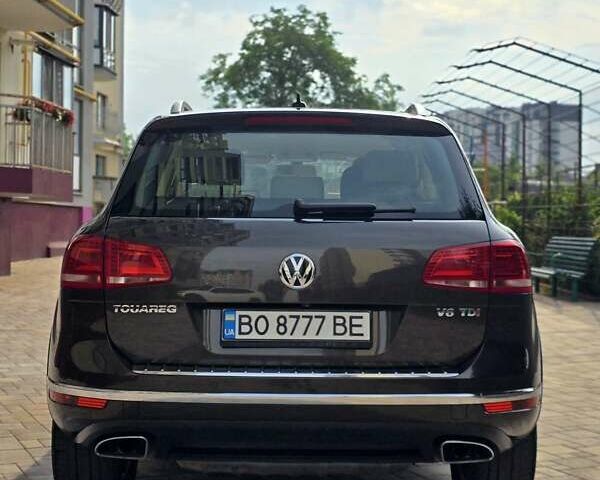 Коричневый Фольксваген Туарег, объемом двигателя 2.97 л и пробегом 160 тыс. км за 29000 $, фото 4 на Automoto.ua