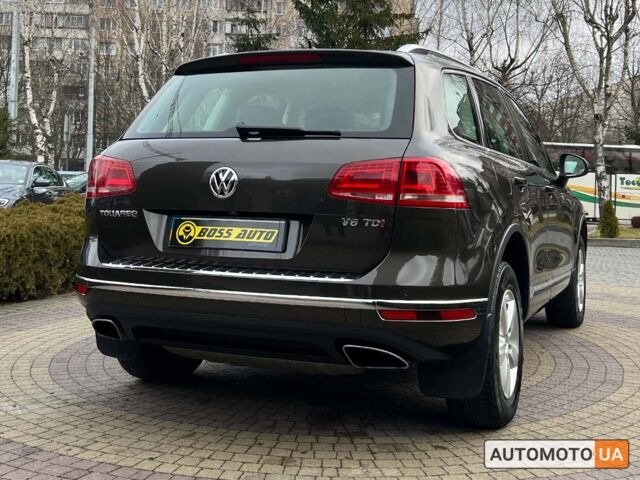 Коричневый Фольксваген Туарег, объемом двигателя 3 л и пробегом 128 тыс. км за 33800 $, фото 6 на Automoto.ua