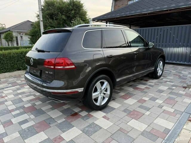 Коричневый Фольксваген Туарег, объемом двигателя 3 л и пробегом 120 тыс. км за 20500 $, фото 5 на Automoto.ua