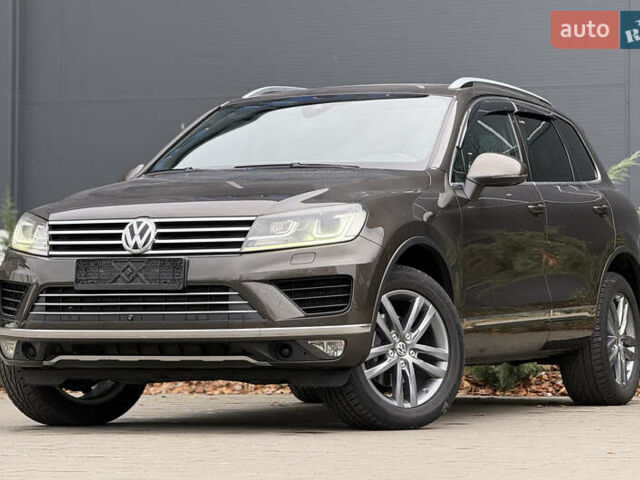 Коричневый Фольксваген Туарег, объемом двигателя 2.97 л и пробегом 248 тыс. км за 28900 $, фото 3 на Automoto.ua