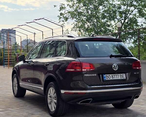 Коричневый Фольксваген Туарег, объемом двигателя 2.97 л и пробегом 160 тыс. км за 29000 $, фото 7 на Automoto.ua