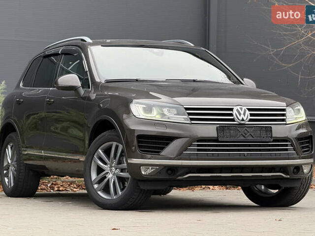 Коричневый Фольксваген Туарег, объемом двигателя 2.97 л и пробегом 248 тыс. км за 28900 $, фото 4 на Automoto.ua
